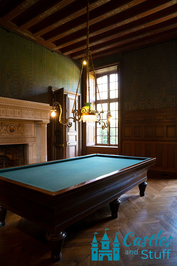 Domaine de Kerguehennec Billiard Room