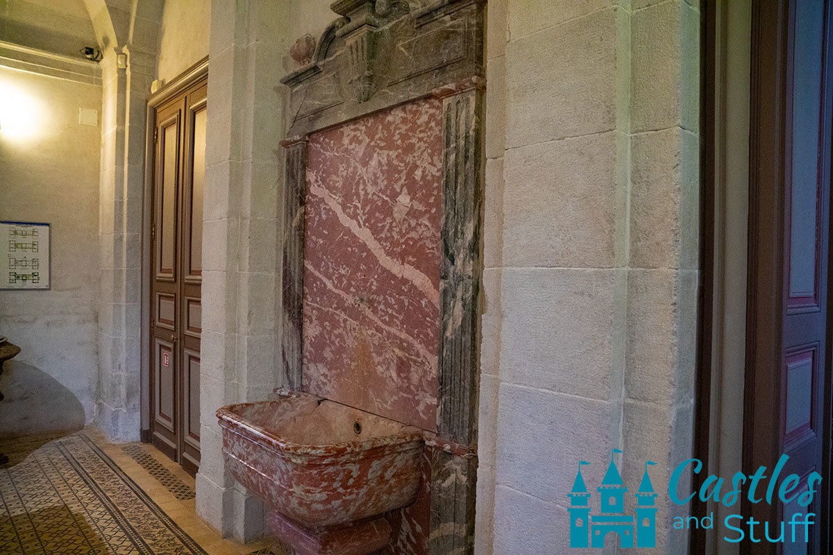 Entrance Hall Marble Fountain